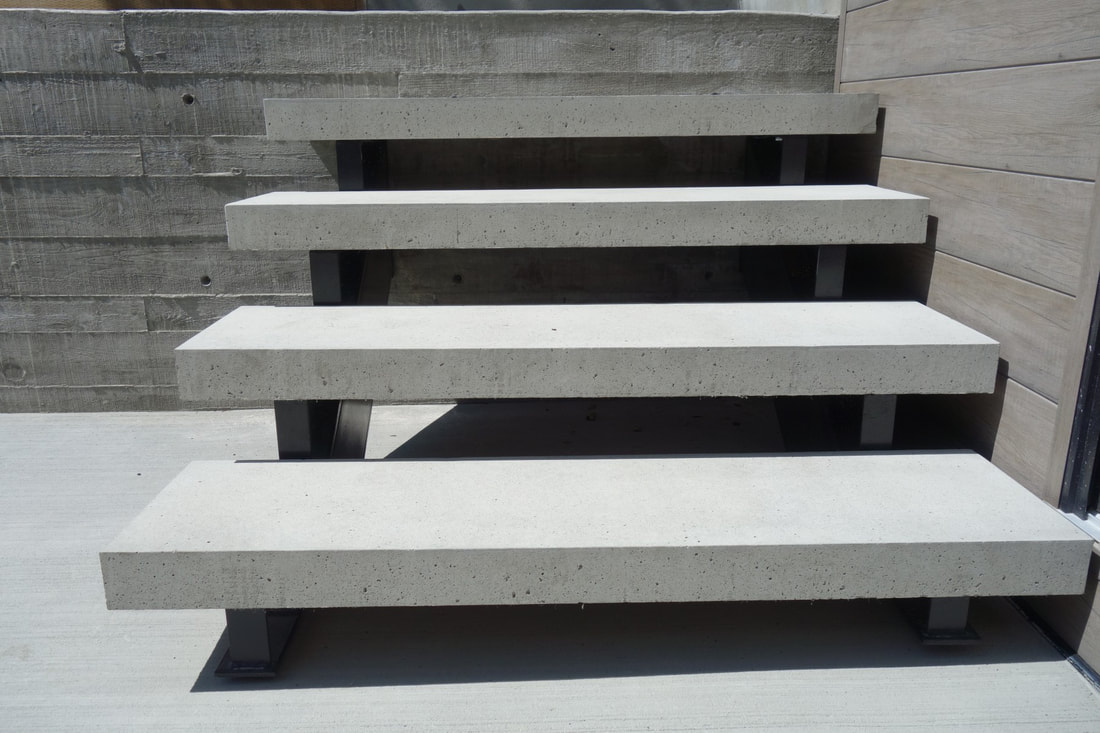 concrete stair tread